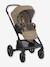 Poussette Chrome 2 beige+noir 1 - vertbaudet enfant 