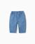 Pantalon en jean avec taille élastique Bleu 1 - vertbaudet enfant 