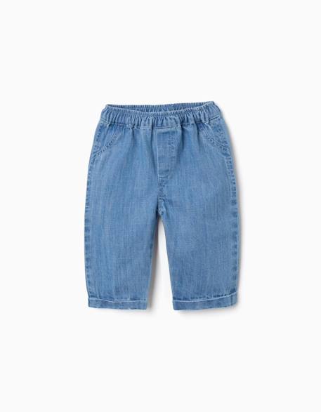 Bébé-Pantalon en jean avec taille élastique