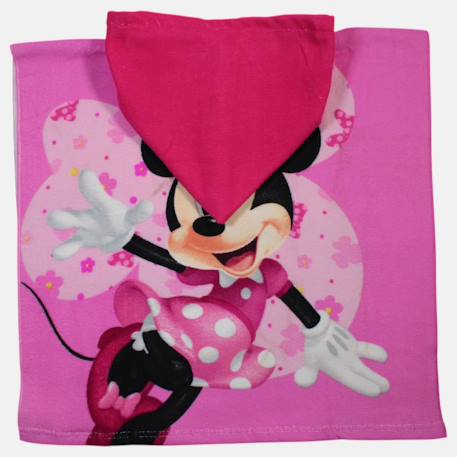 Poncho polyester fille à motif minnie Rose 6 - vertbaudet enfant 