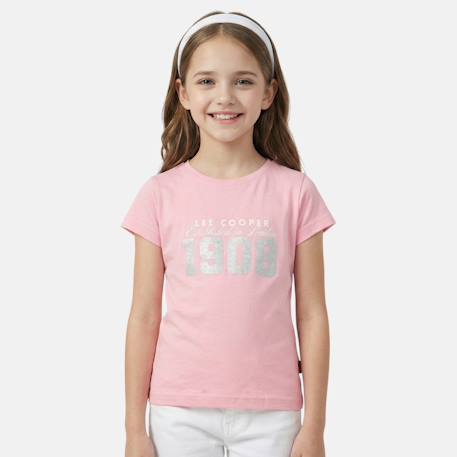 Fille-T-shirt, sous-pull-T-shirt-T shirt fille manches courtes
