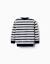 Pull en maille à rayures Bleu foncé 2 - vertbaudet enfant 