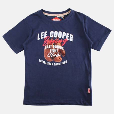 T shirt garçon manches courtes imprimé Beige+Gris+Marine+Noir+Rouge 10 - vertbaudet enfant 