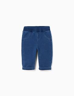 Bébé-Pantalon, jean-Jean en coton avec poches décoratives