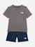 Ensemble 2 pièces Gris / bleu foncé+Noir 1 - vertbaudet enfant 