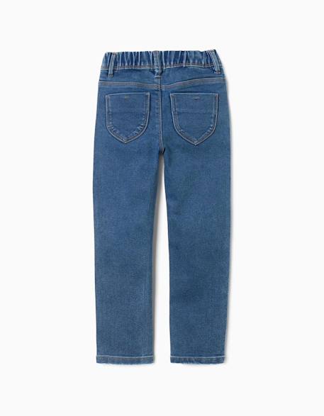 Jegging avec 4 poches Bleu+Bleu foncé 2 - vertbaudet enfant 