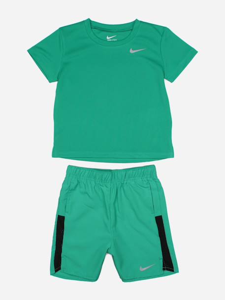 Ensemble garçon 2 pièces Bleu azur+Vert 3 - vertbaudet enfant 