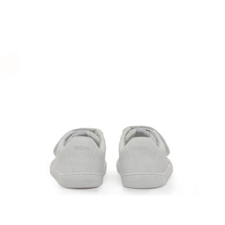 Sneakers garçon synthétique fermeture adhésive barefoot Off white 5 - vertbaudet enfant 