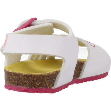 Sandales fille modèle été Blanc blanco 3 - vertbaudet enfant 