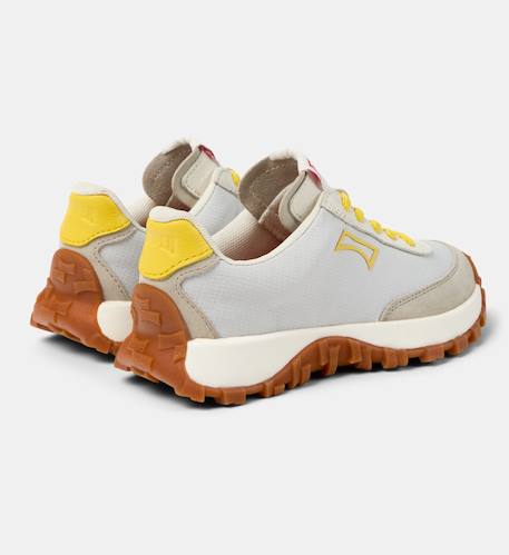 Baskets garçon cuir drift trail kids Gris pastel 4 - vertbaudet enfant 