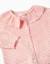 Gilet en maille ajourée avec extrémités festonnées Rose 3 - vertbaudet enfant 