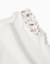 T-shirt en coton côtelé avec manches à volants Beige clair 3 - vertbaudet enfant 