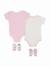 Bodies fille en coffret Rose 2 - vertbaudet enfant 