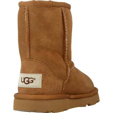 Bottes garçon modèle classic ii Marron chestnut+Noir black 3 - vertbaudet enfant 
