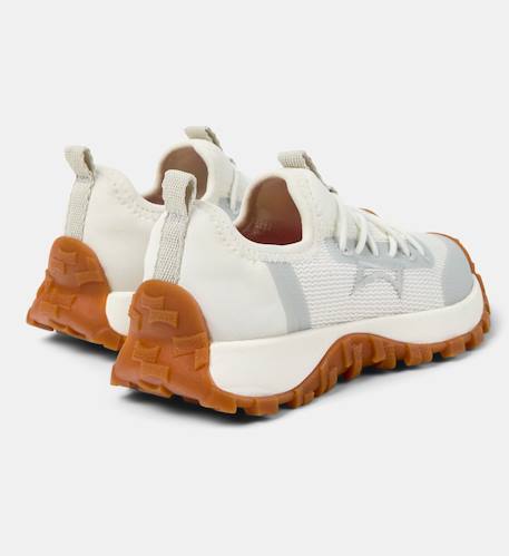 Baskets fille cuir drift trail kids Blanc naturel 4 - vertbaudet enfant 