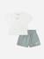 Ensemble garçon 2 pièces Beige+Vert / blanc 5 - vertbaudet enfant 
