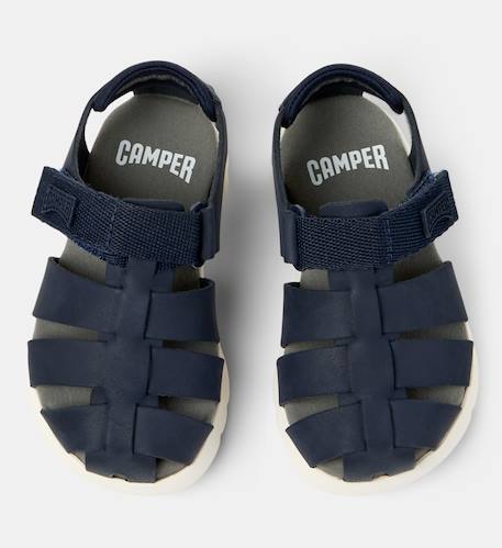 Sandales suede ORUGA Marine 3 - vertbaudet enfant 
