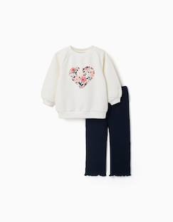 -Ensemble sweat et pantalon en coton
