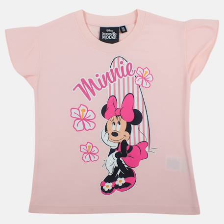 Top fille avec personnage minnie Rose+Rouge 3 - vertbaudet enfant 