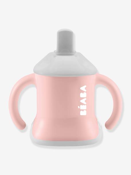 Tasse d'apprentissage 'Evoluclip' 3 en 1 airy green+old pink 3 - vertbaudet enfant 
