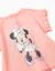 T-shirt en coton avec imprimé minnie et volants Saumon 3 - vertbaudet enfant 