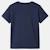 T-shirt manches courtes imprimé, col rond Bleu ciel+Gris clair+Jaune pâle+Marine 20 - vertbaudet enfant 