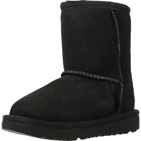 Bottes garçon modèle classic ii Marron chestnut+Noir black 10 - vertbaudet enfant 