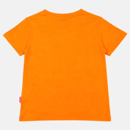 T-shirt manches courtes garçon avec imprime ocean Beige+Bleu+Marine+Orange 19 - vertbaudet enfant 