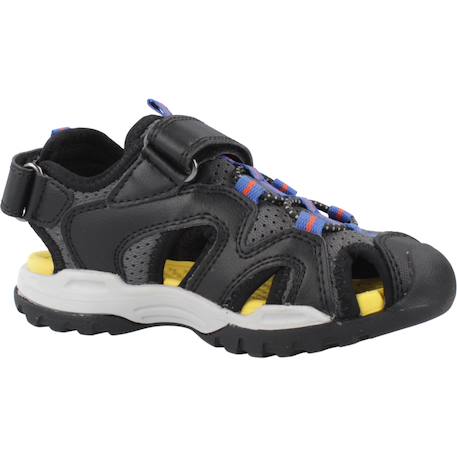Sandales garçon modèle j borealis b Bleu+Bleu cf+Bleu cf4a3+Noir c0005 23 - vertbaudet enfant 