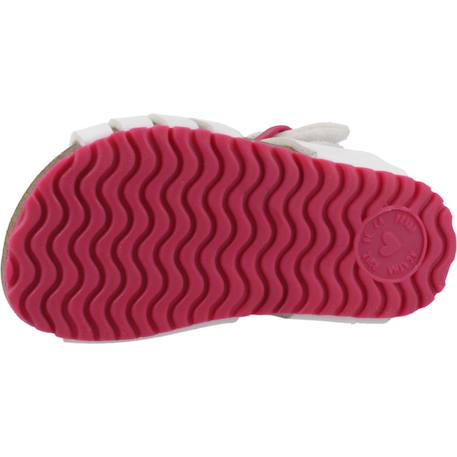 Sandales fille modèle été Blanc blanco 6 - vertbaudet enfant 