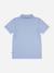 Polo garçon manches courtes Bleu clair 2 - vertbaudet enfant 