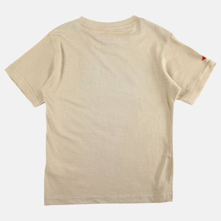 T shirt garçon manches courtes imprimé Beige+Gris+Marine+Noir+Rouge 3 - vertbaudet enfant 
