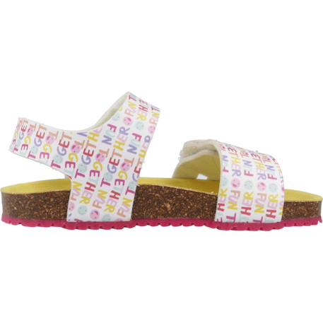 Sandales bébé fille modèle été Blanc blanco 1 - vertbaudet enfant 