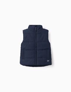 Bébé-Manteau, combipilote, nid d'ange-Manteau-Doudoune sans manches avec doublure en polaire et poches latérales