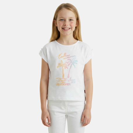 Fille-T-shirt, sous-pull-T-shirt-T shirt fille manches courtes