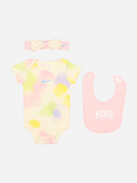 Bodies fille en coffret Jaune / rose 1 - vertbaudet enfant 