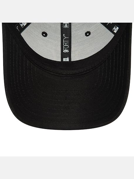 Casquette garçon ajustable Noir / orange+Orange foncé 3 - vertbaudet enfant 