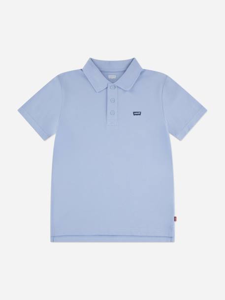 Polo garçon manches courtes Bleu clair 1 - vertbaudet enfant 