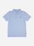 Polo garçon manches courtes Bleu clair 1 - vertbaudet enfant 