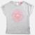 T shirt fille manches courtes Blanc+Bleu+Gris+Jaune 11 - vertbaudet enfant 