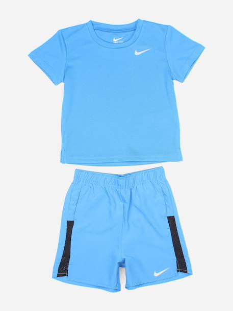 Ensemble garçon 2 pièces Bleu azur+Vert 1 - vertbaudet enfant 