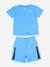 Ensemble garçon 2 pièces Bleu azur+Vert 1 - vertbaudet enfant 