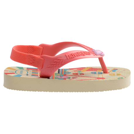 Tongs enfant Peppa Pig Beige+Blanc blanc+Bleu lavender+Crème+Rose 21 - vertbaudet enfant 