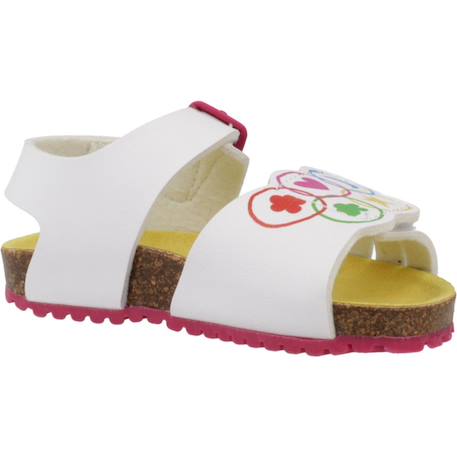 Sandales fille modèle été Blanc blanco 5 - vertbaudet enfant 