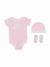 Bodies fille en coffret Rose 3 - vertbaudet enfant 