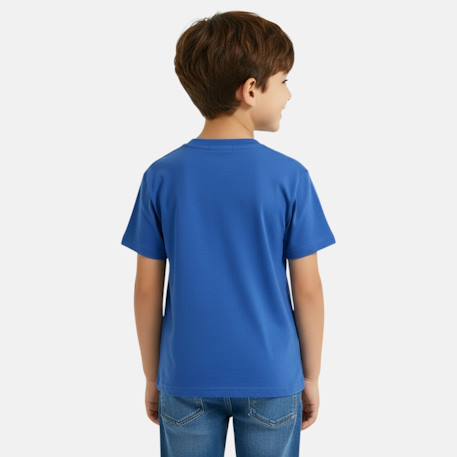 T-shirt manches courtes garçon avec personnage spiderman Bleu+Marine 7 - vertbaudet enfant 