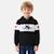 Sweat enfant capuche noir et blanc mickey Noir 1 - vertbaudet enfant 