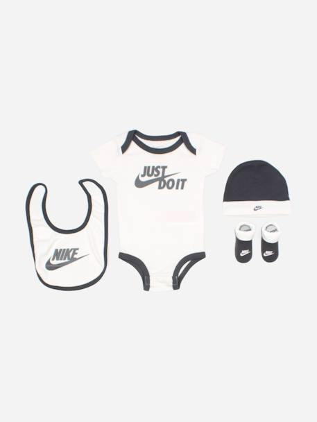 Bodies garçon en coffret Blanc / noir / bleu 4 - vertbaudet enfant 