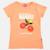 T shirt fille manches courtes Fushia+Jaune+Orange+Rosatre 14 - vertbaudet enfant 
