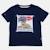 T-shirt manches courtes garçon avec imprime ocean Beige+Bleu+Marine+Orange 13 - vertbaudet enfant 